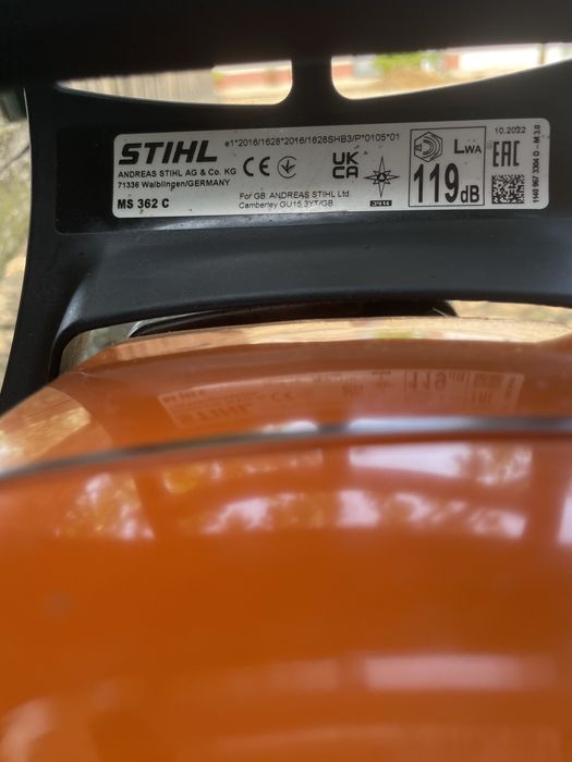Motoserra STIHL, semi novo (Vendo ou Troco, por outro mais leve)