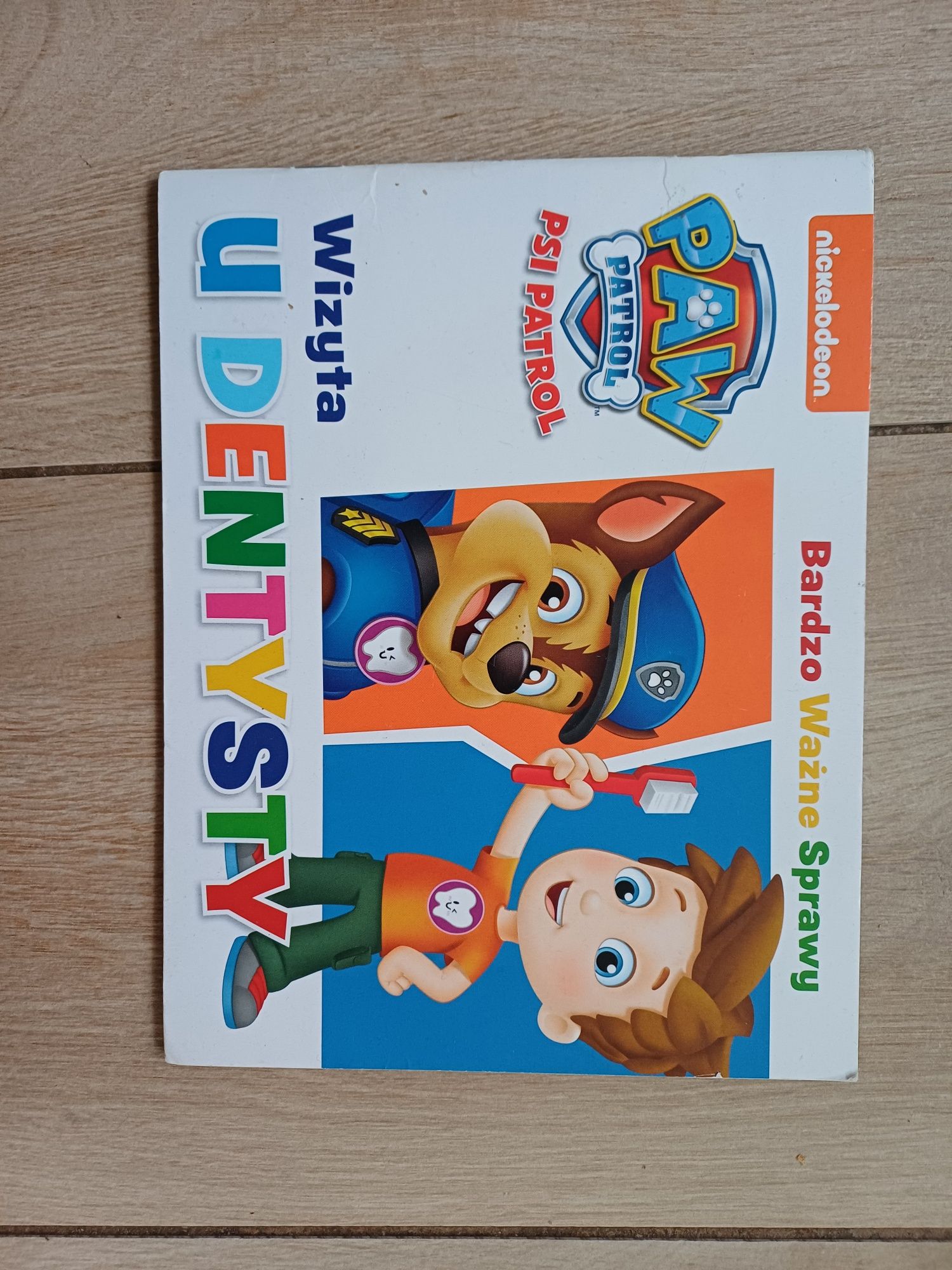 Książka Psi Patrol Dentysta