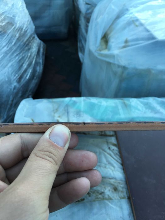 Glazura / płytka ścienna cemento wenge 25x50 firma BASICLINE