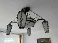 Lampa sufitowa ręcznie robiona