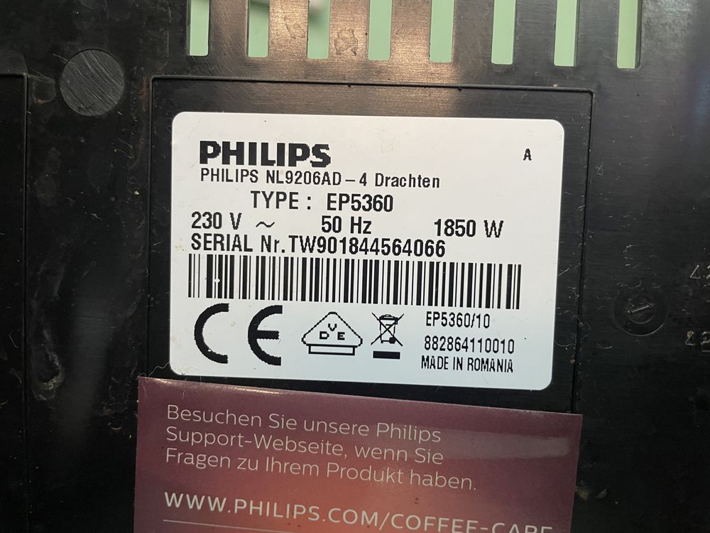 Кавоварка Philips EP5360/10
