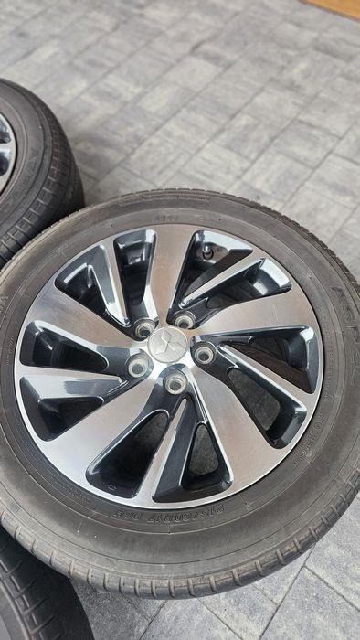 Zadbane Alufelgi Mitsubishi ASX 215/60/17 Lato 7mm Dot4724