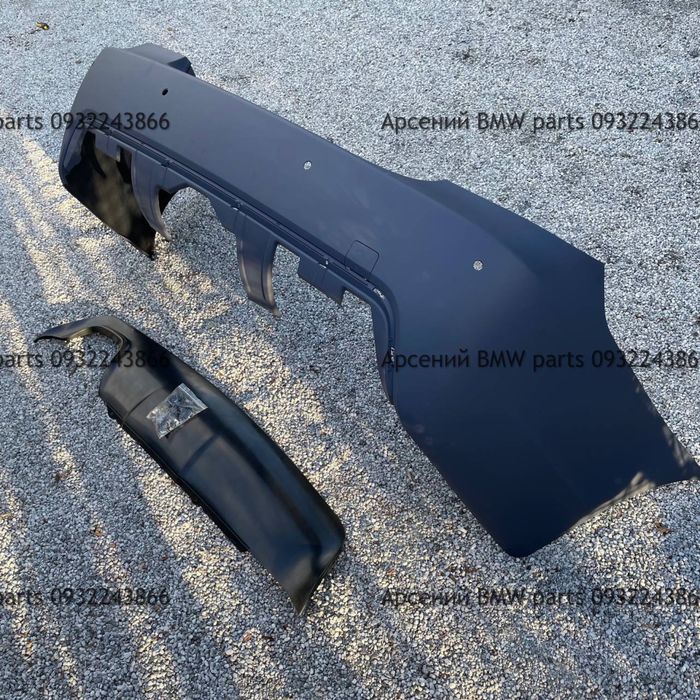 Бампер задній bmw e60 е60 m packet м пакет mtech мтех губа