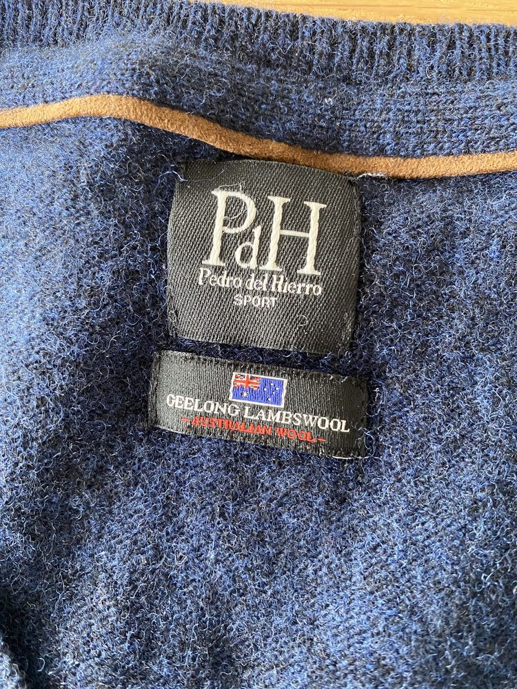 Pullover marca Pedro del Hierro, tam L, praticamente novo