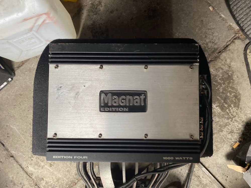 Tuba subufer wzmacniacz edge magnat