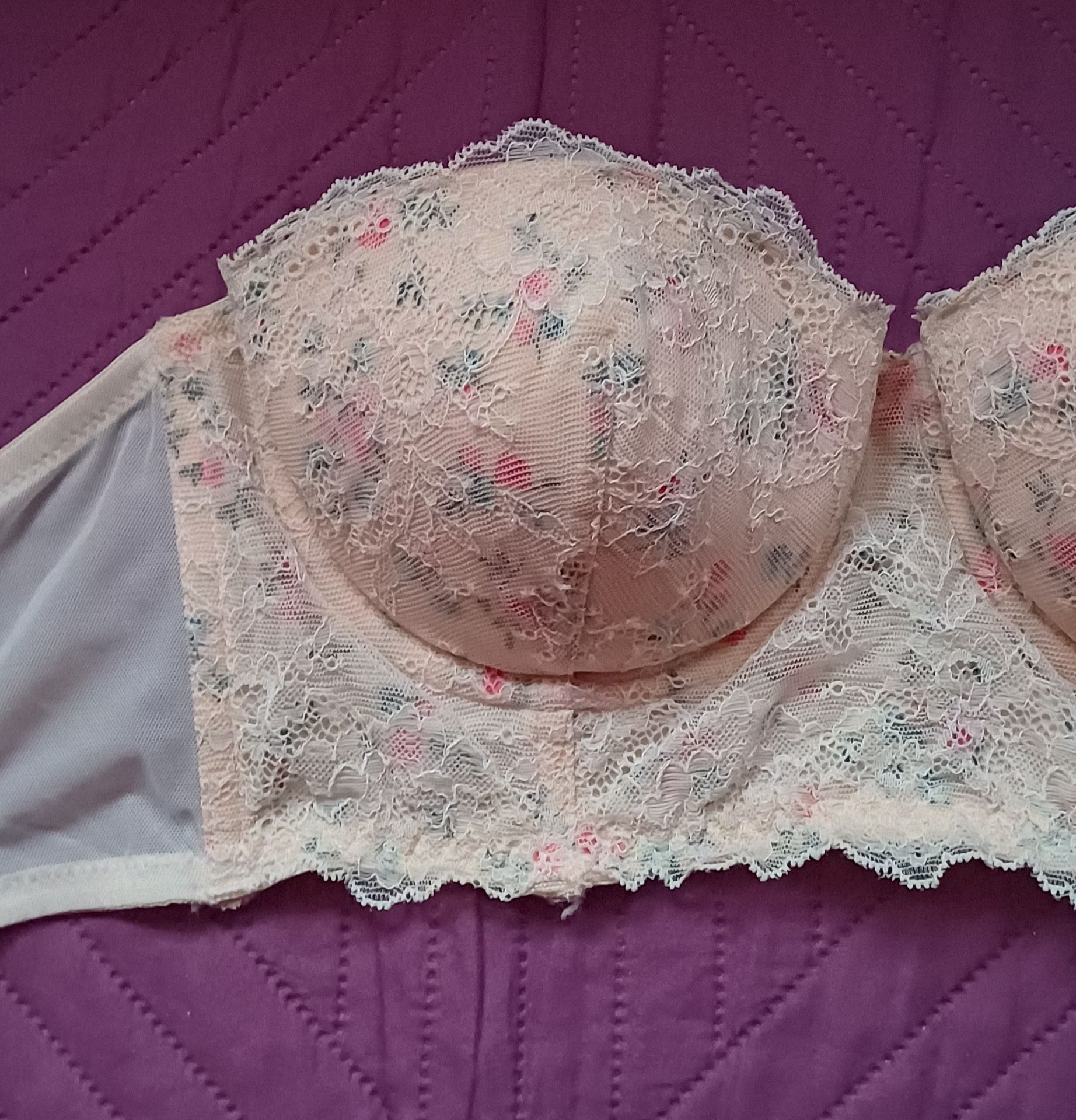 Stanik H&M szerokie zapięcie
