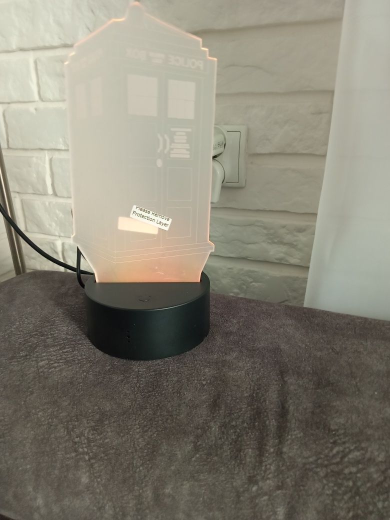 Lampka 3D Creative Vision Light (Police Box)
