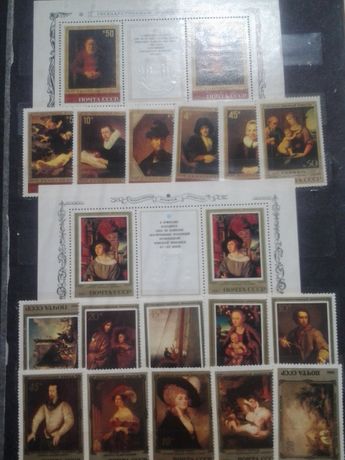 Полная коллекция марок по теме 