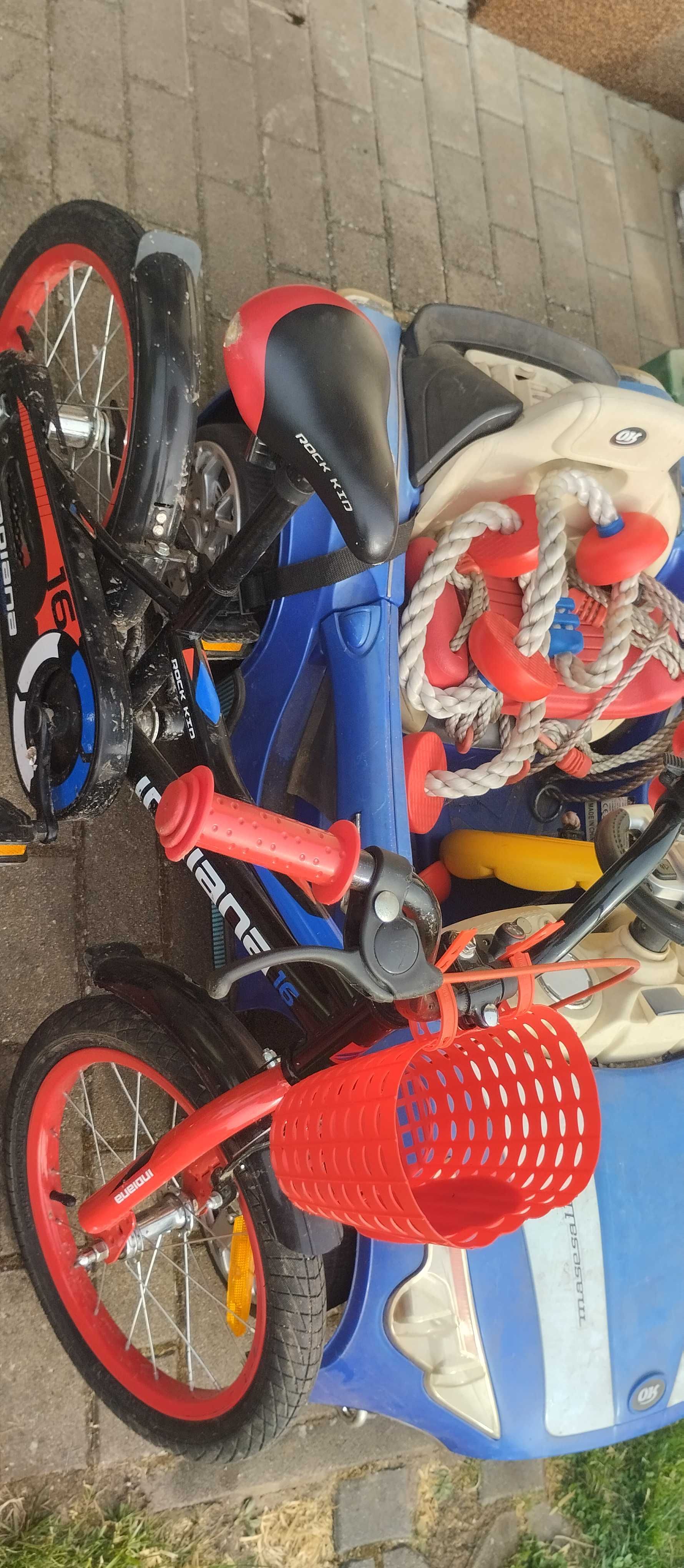 rowerek zabawki hoker akumulator fotelik