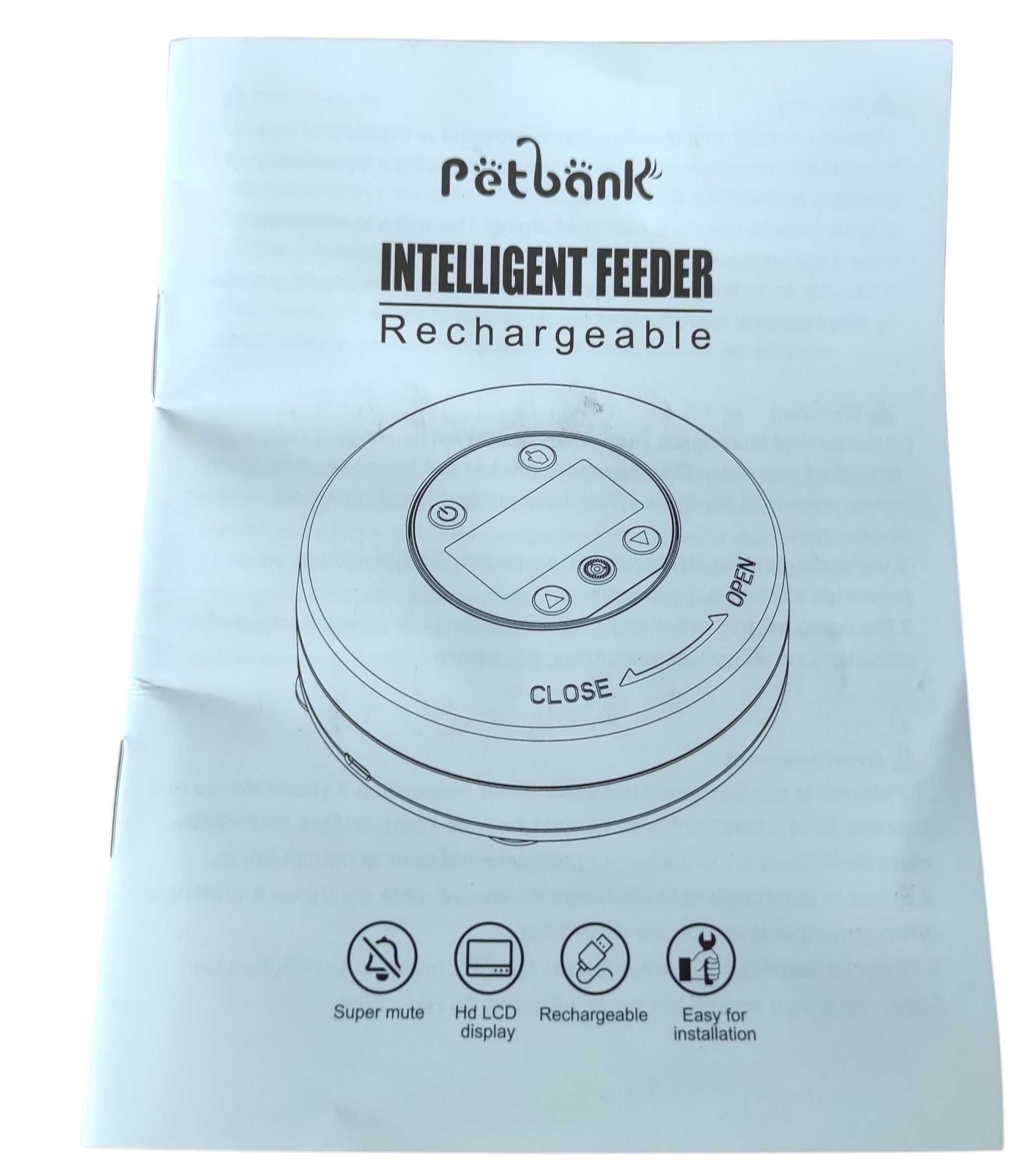 Petbank Automatyczny podajnik karmy dla ryb do akwarium z timerem