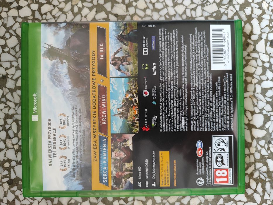 Wiedźmin 3 Edycja Gry Roku PL Xbox one Series X