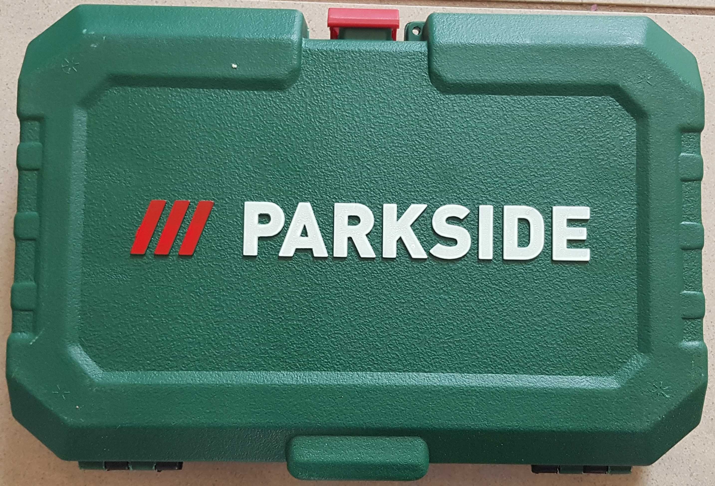 Klucze nasadowe Parkside 36 części nie użyte.