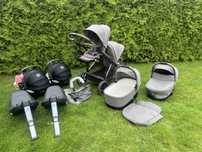 Sprzedam wózek Cybex Gazelle S – zestaw bliźniaczy (kompletny zestaw)