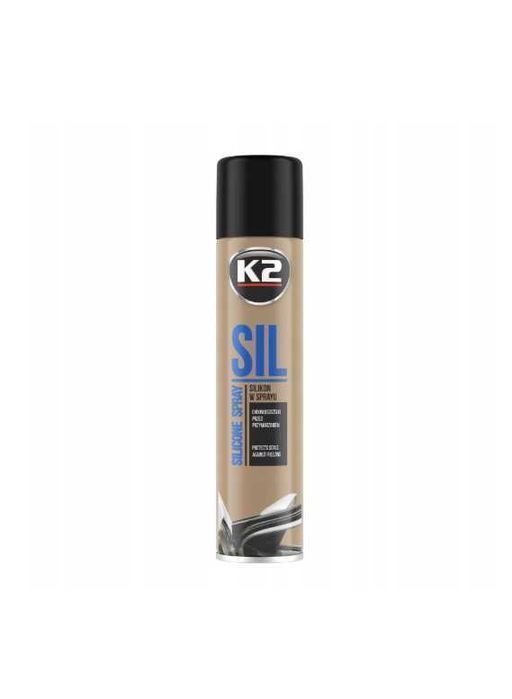 Silikon w sprayu do uszczelek K2 K633 Sil 300 ml do auta