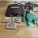 Nintendo 64 + Expansion Pack + 3 gry