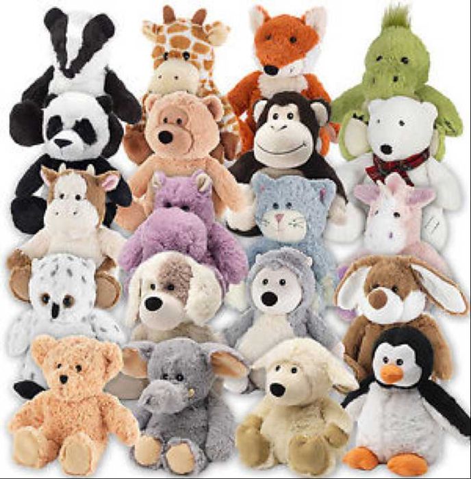 Lote de Peluches Warmies e outros artigos terapêuticos (Oportunidade)