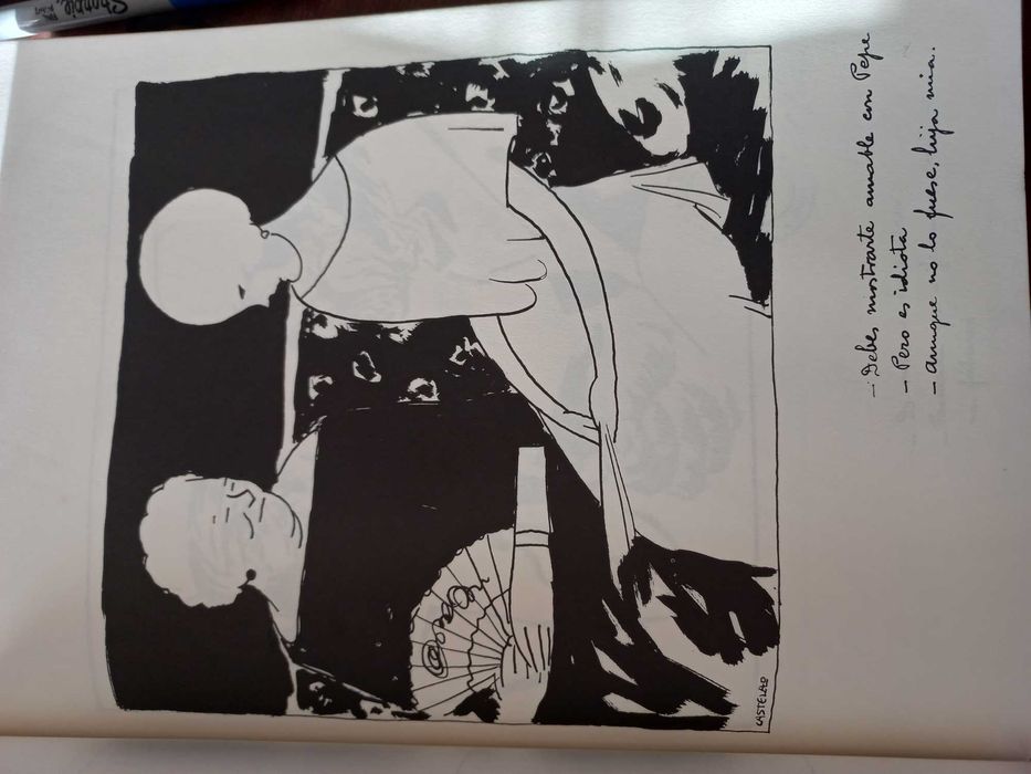 Livro do caricaturista espanhol Castelao - 1ª edição (1976)