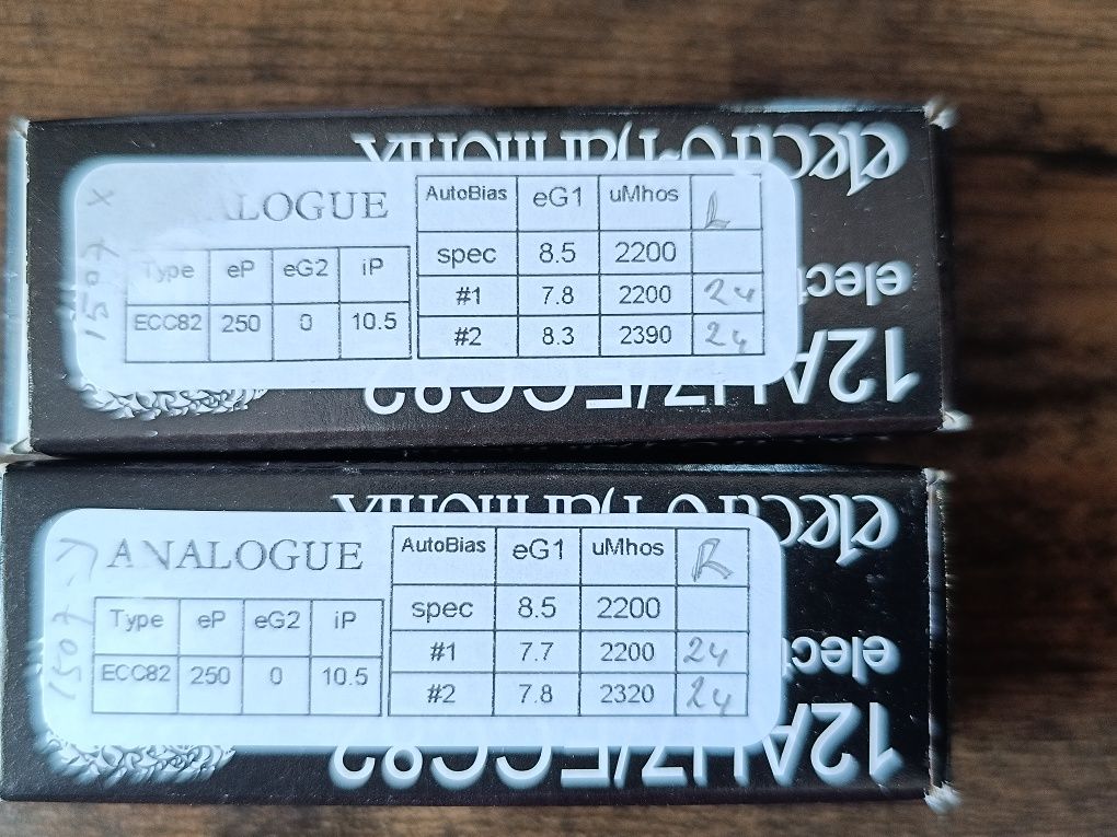 Electro Harmonix 12AU7 ECC82 dobrana para lampy elektronowe