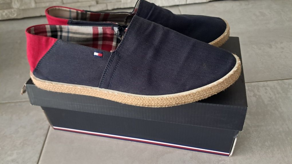 Męskie espadryle Tommy Hilfiger