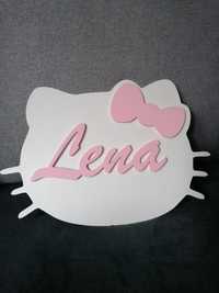 Lampka ścienna hello Kitty Lena na ścianę kot kotek