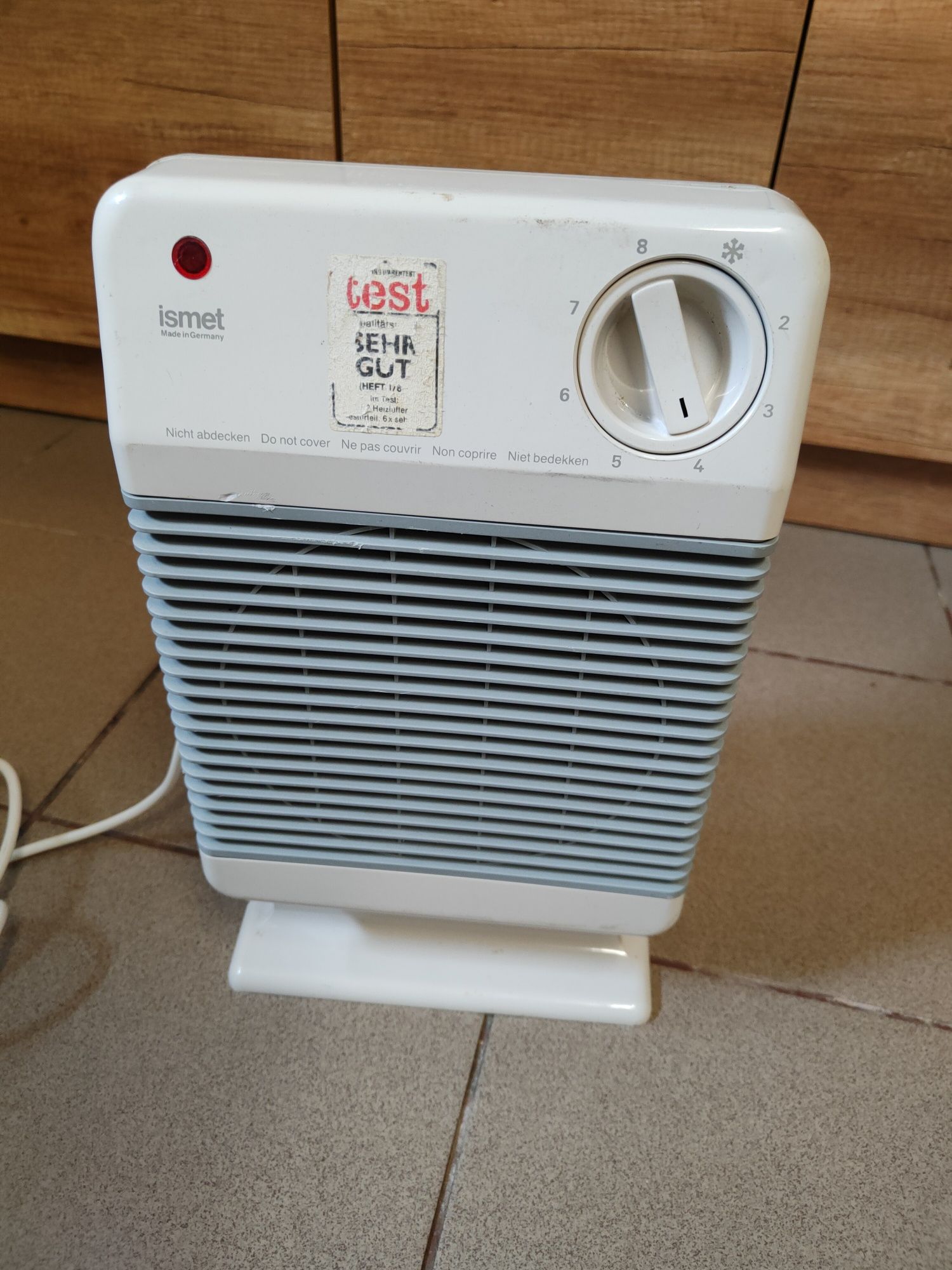 Termowentylator nagrzewnica elektryczna niemiecka Ismet dmuchawa grzej