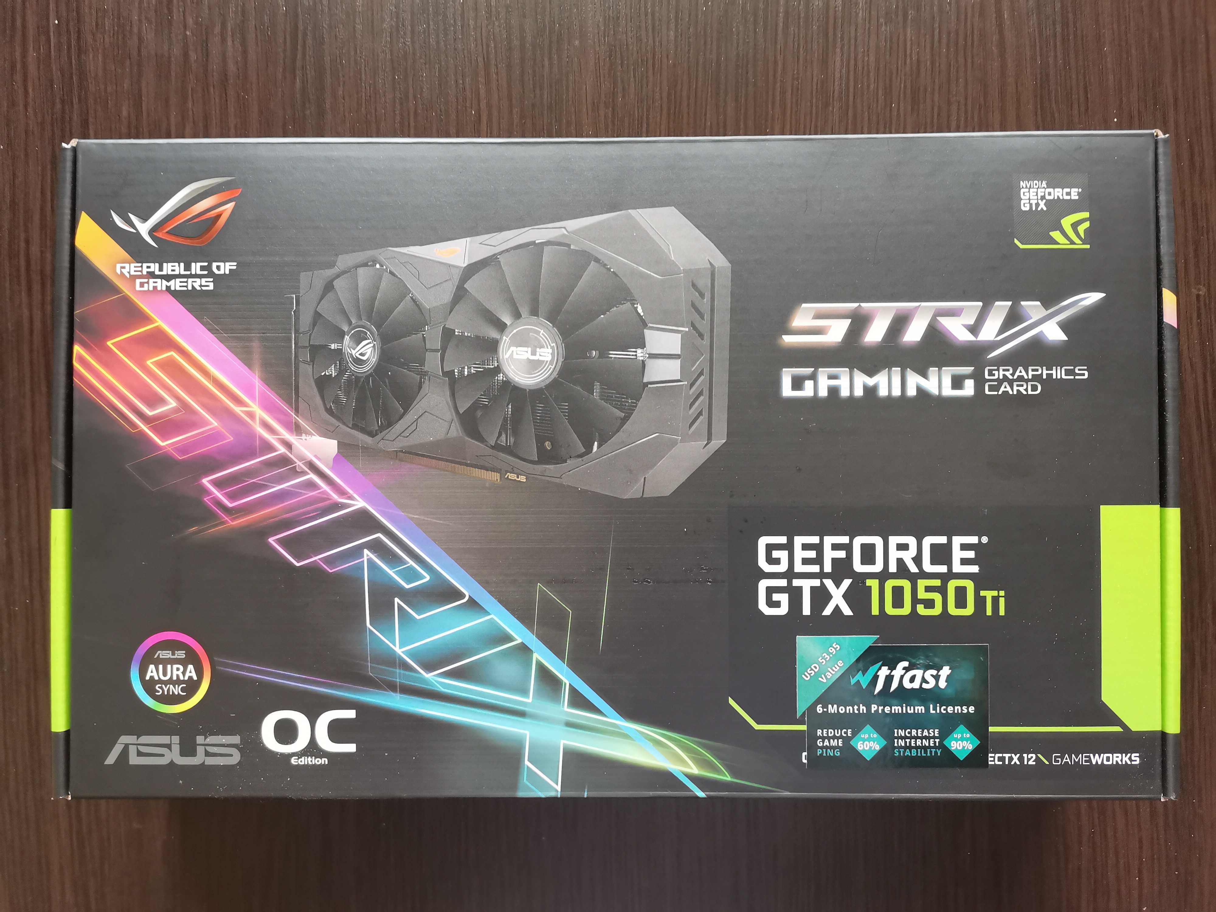 ASUS 1050Ti 4Gb Rog Strix