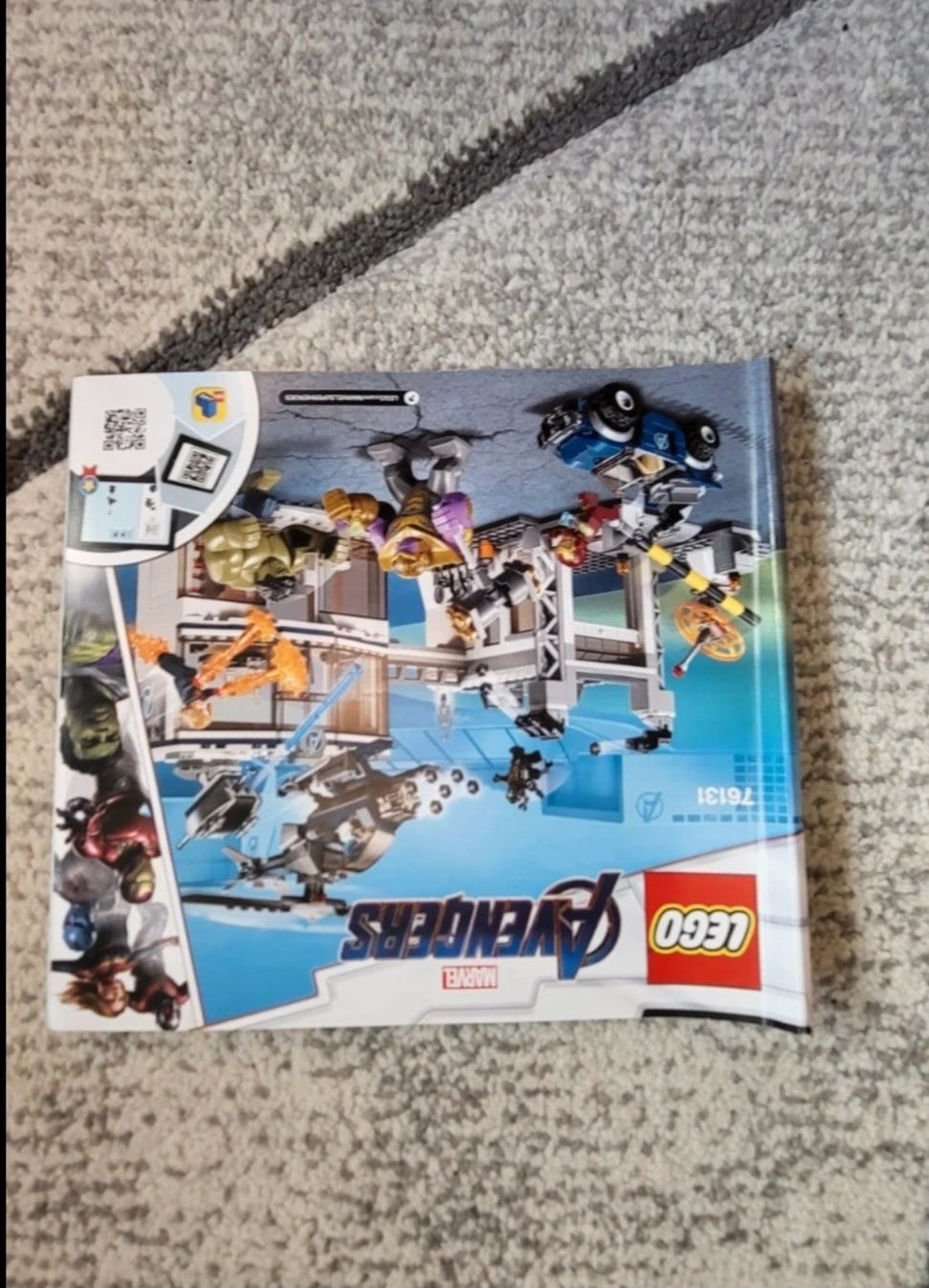 Lego marvel bitwa w kwaterze 76131