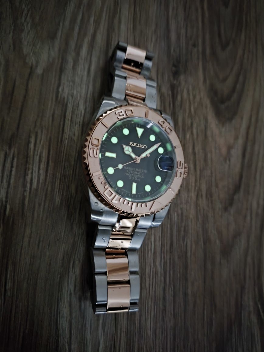 Zegarek automatyczny Seiko Mod Yacht Master