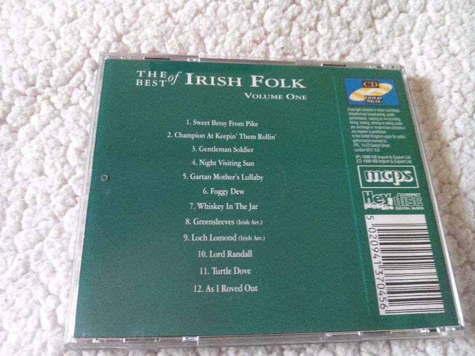 Cd The Best Of Irish Folk