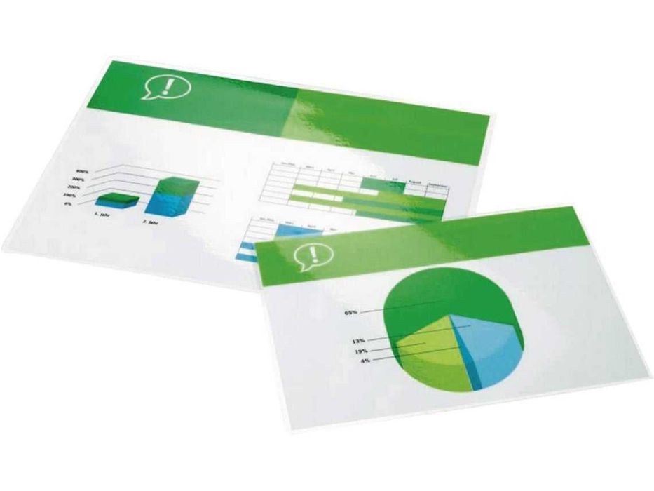 Bolsas de Plastificação GBC 2x75mic (25 un - A4) - NOVAS SELADAS