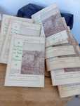 Oito Livros/monografias, vintage, 1944, de Júlio T. Montalvão