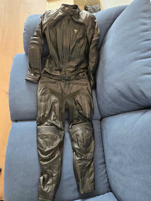 Мотокуртка шкіряна жіноча Shima Monaco Black у розмірі М.