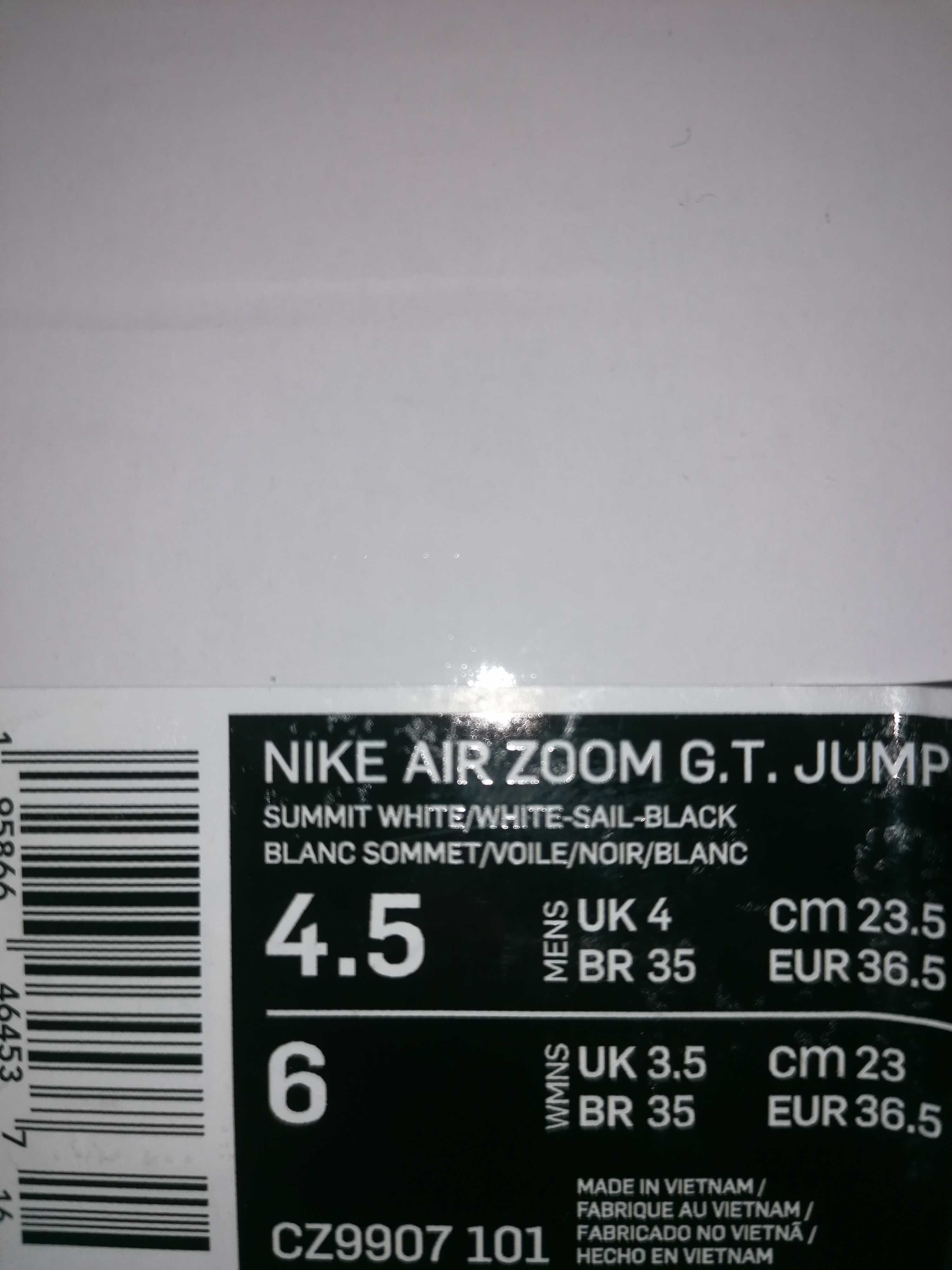 Nowe Nike air zoom gt jump 36.5