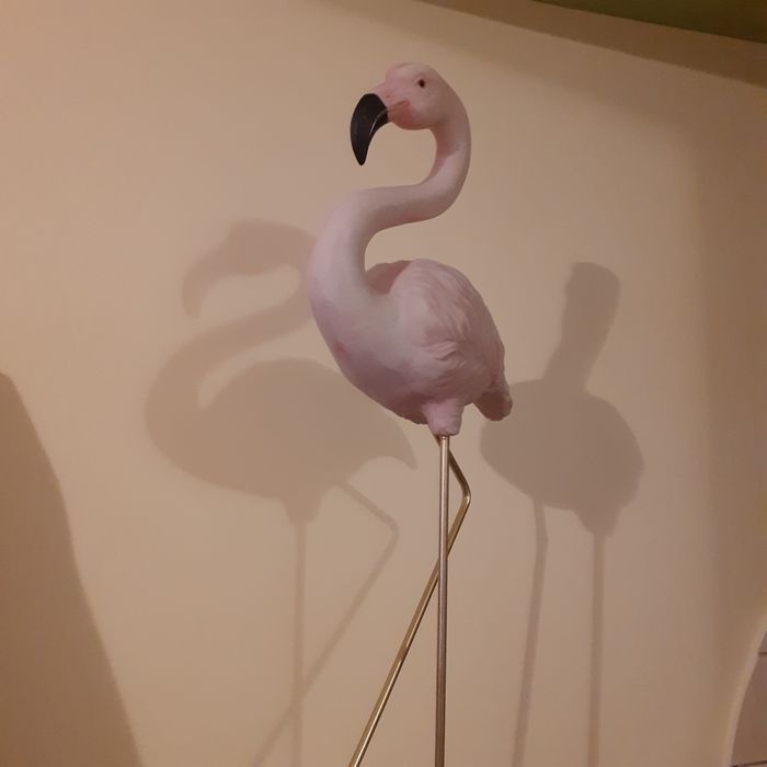 Figura flaming ozdoba do ogrodu