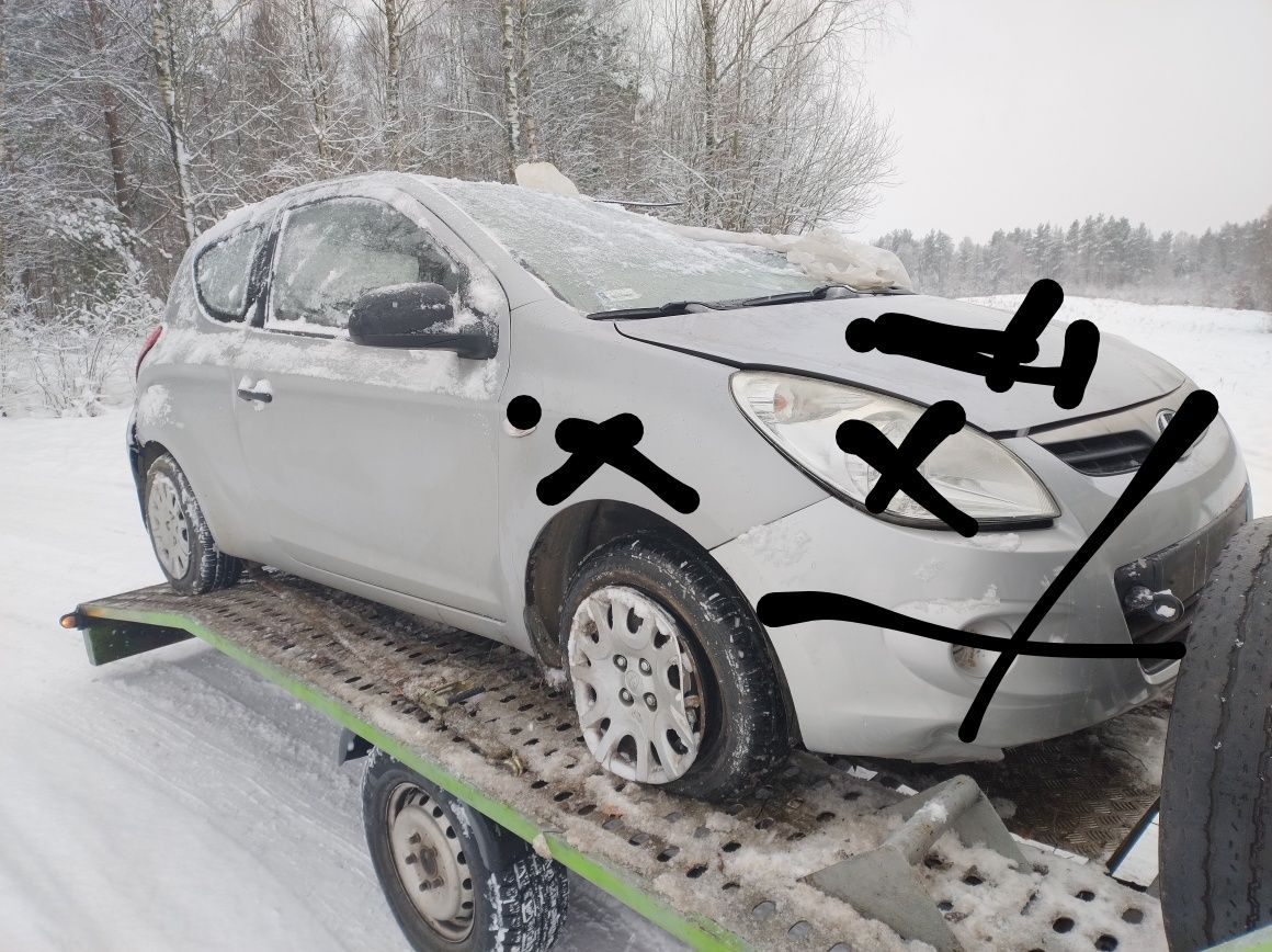 Hyundai i20 PB 120 RYS 9P 1.2 B 2012r Lift 3D Części Wysyłka