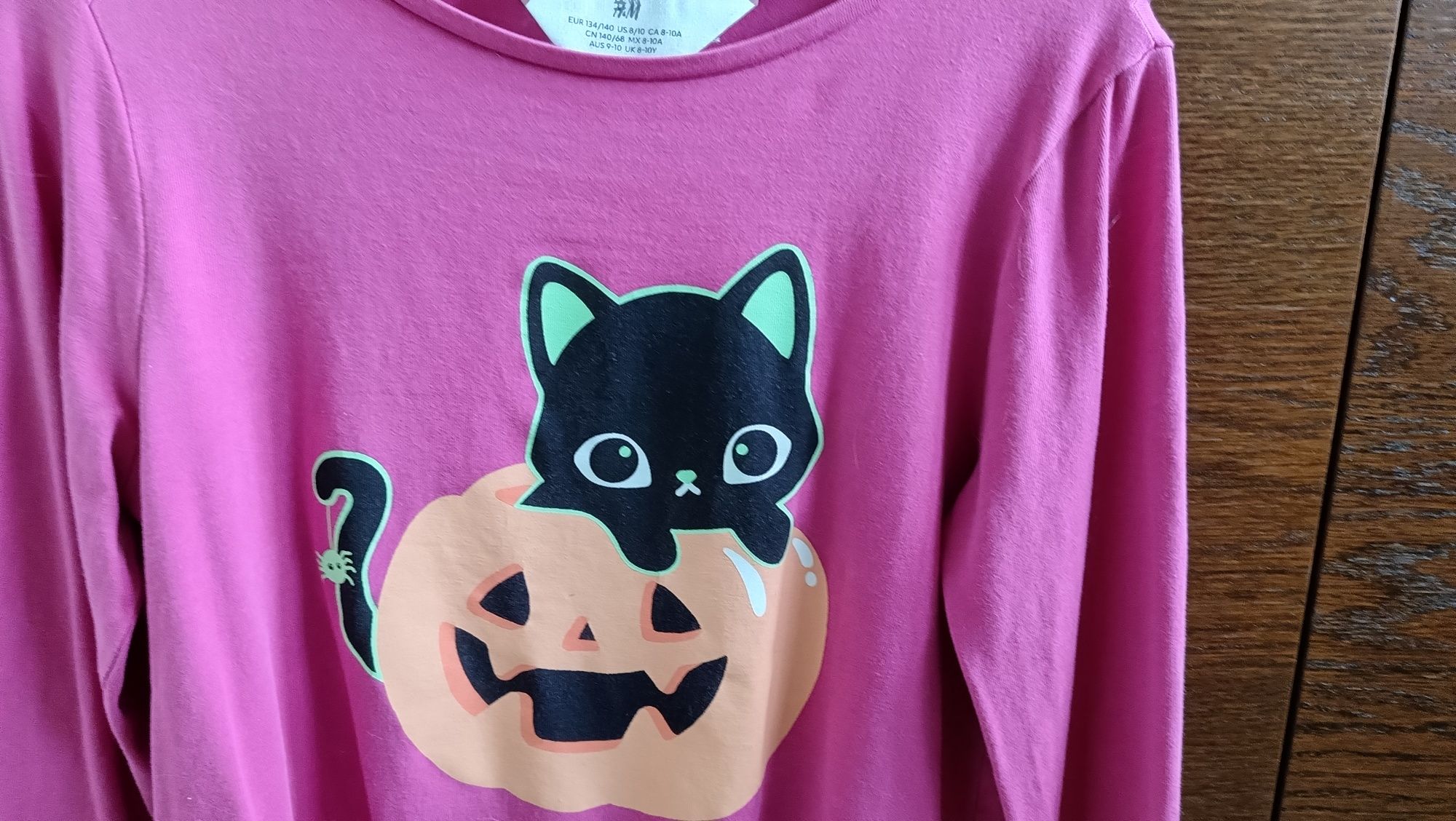 Bluzka H&M r. 134/140 halloween