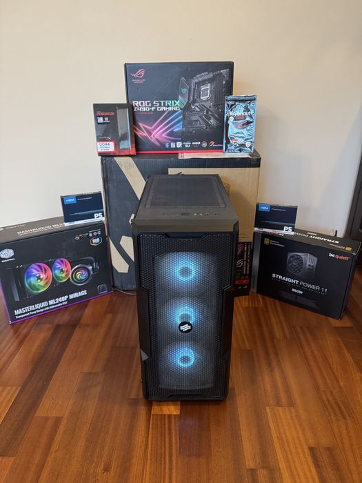 Komputer i7-10700K | 32GB 3200Mhz | 2x 1TB M2 SSD | (BEZ KARTY)