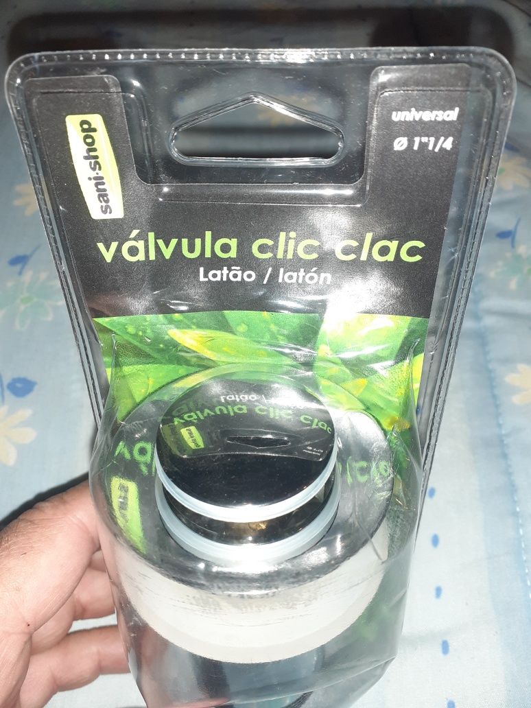 Válvula Clic Clac