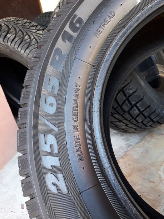 25рік Зима 215/65/16 С. Шини зимние грузовые. R16.  Германия. 2/4 шт.