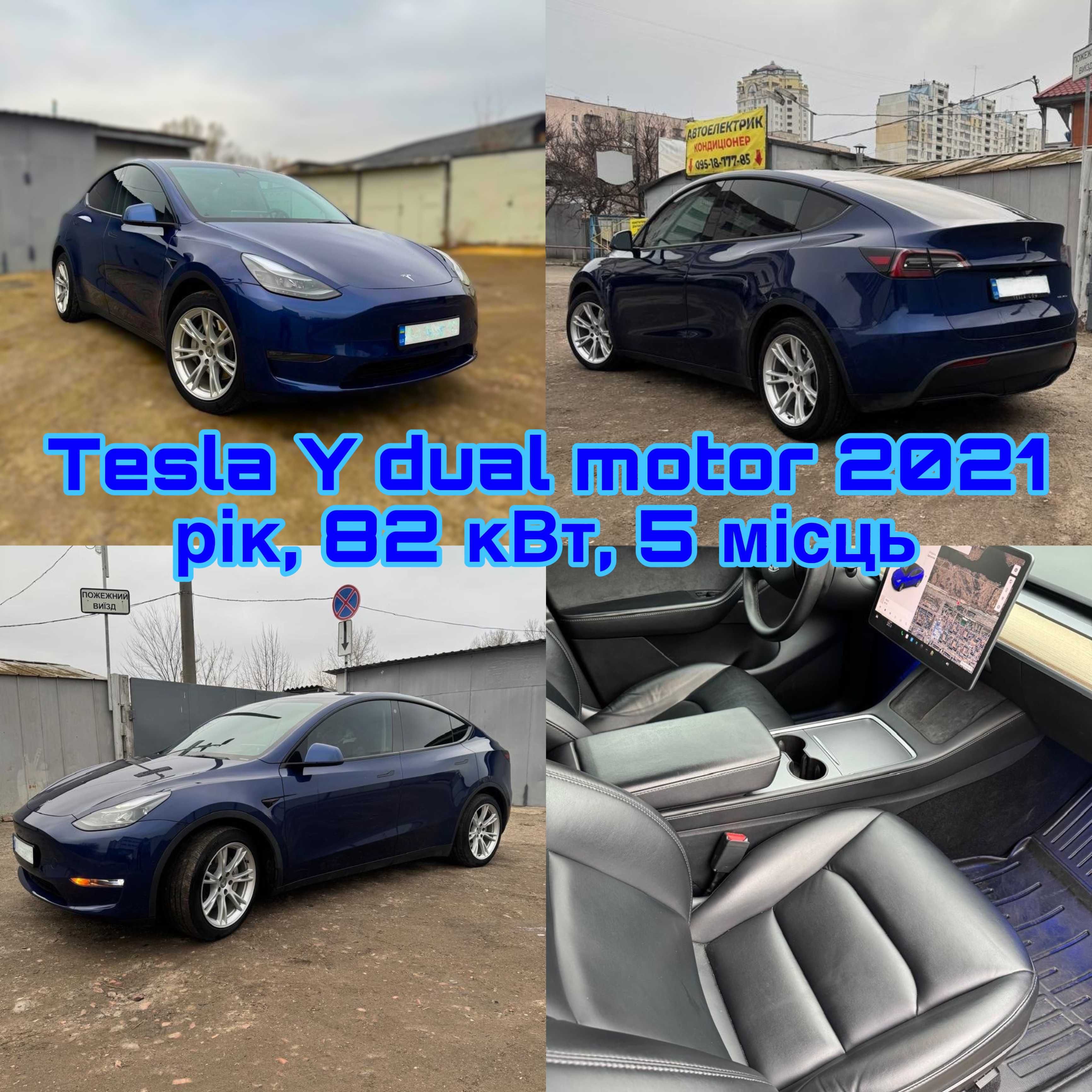 Оренда/Прокат Tesla Model Y 2021 рік ( 5-7 місна ). Київ/Київська обл.