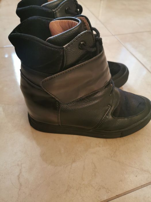Botki czarne Kazar 37