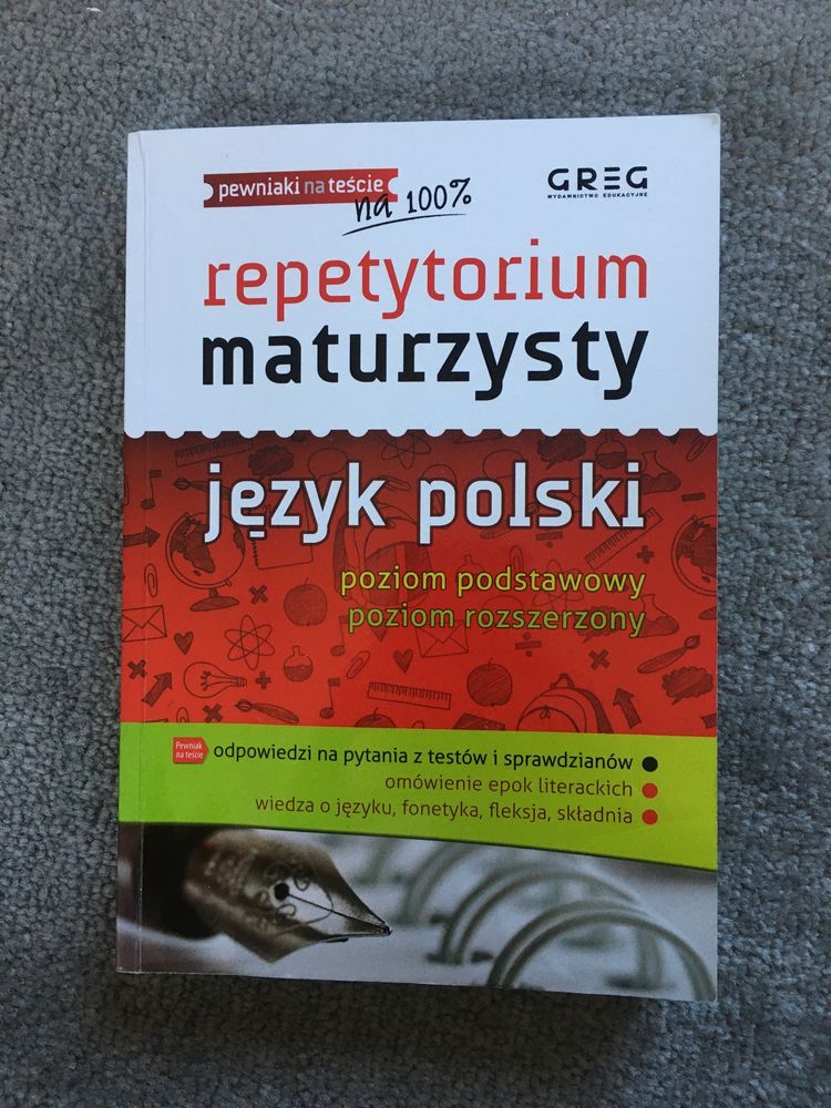 Repetytorium maturzysty GREG język polski