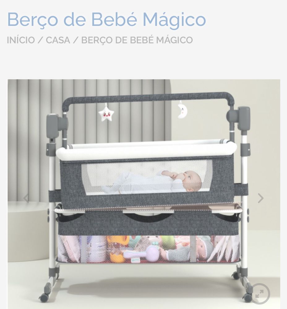 Berço como novo