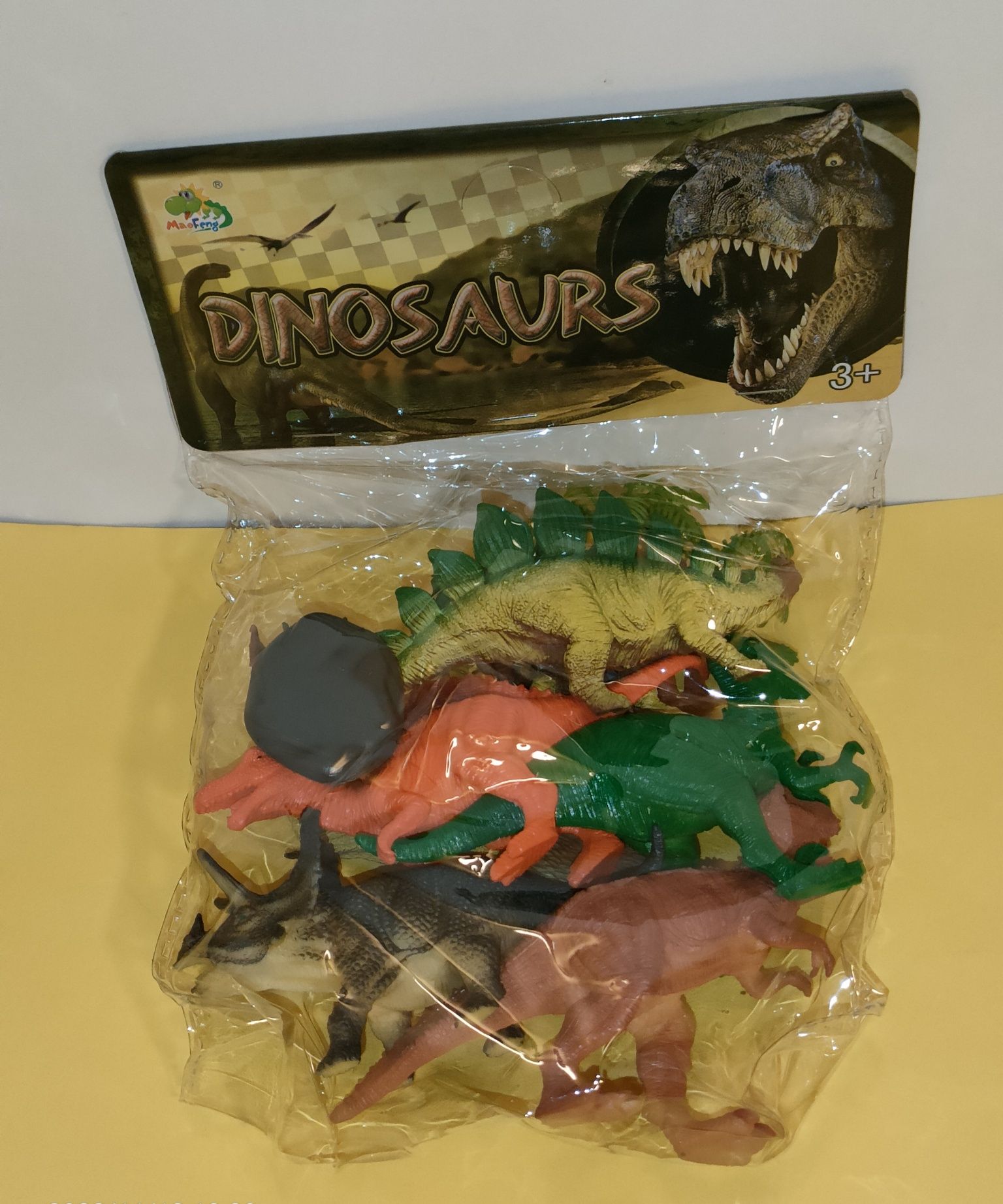 Zestaw dinozaurów 6 szt