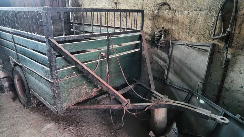 Dwukołówka do traktora jednoosiowa