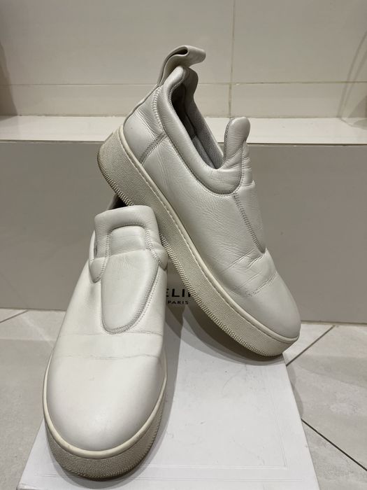 Белые слипоны Celine