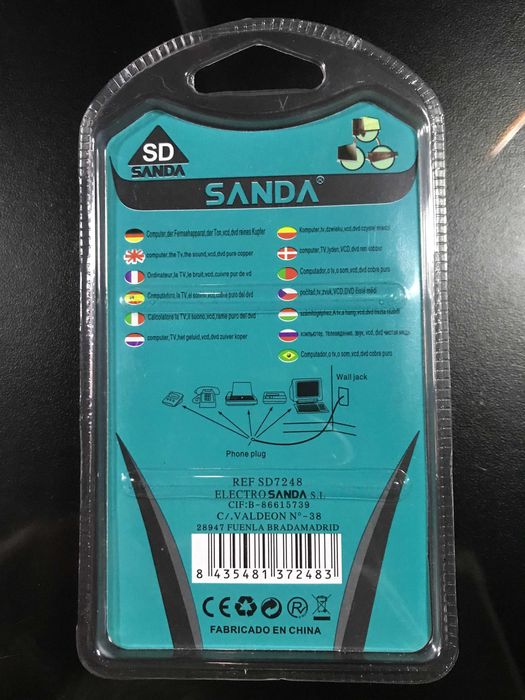 Adaptador HDMI Macho para HDMI Fêmea com ângulo de 90º / 90 graus