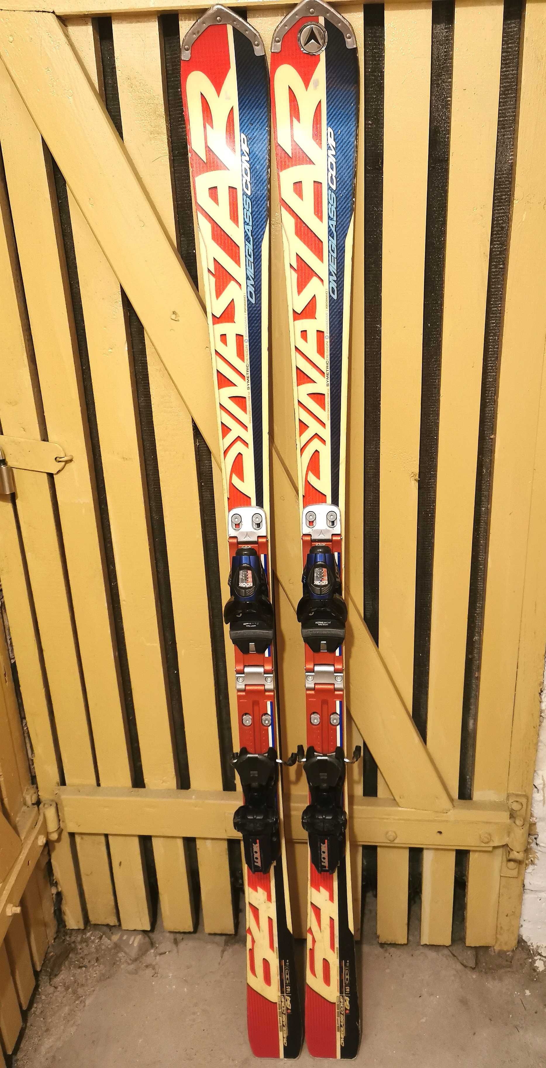 Narty Dynastar Omeglass Comp 64 165 cm R-12 m po ręcznym serwisie