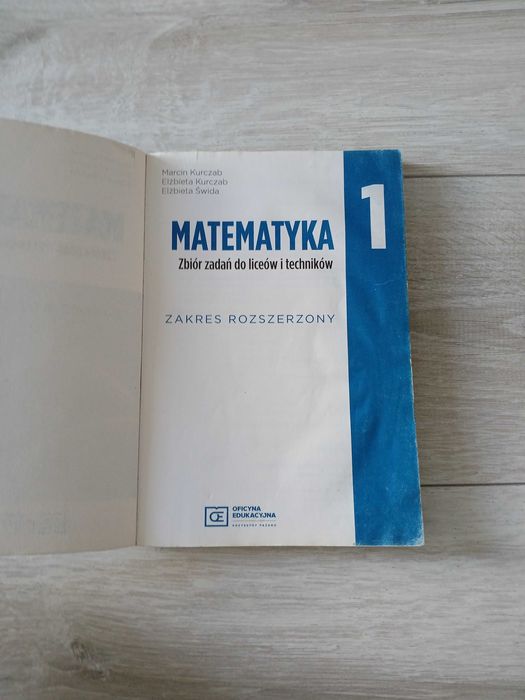 MATEMATYKA. 1. Zbiór Zadań Zakres Rozszerzony