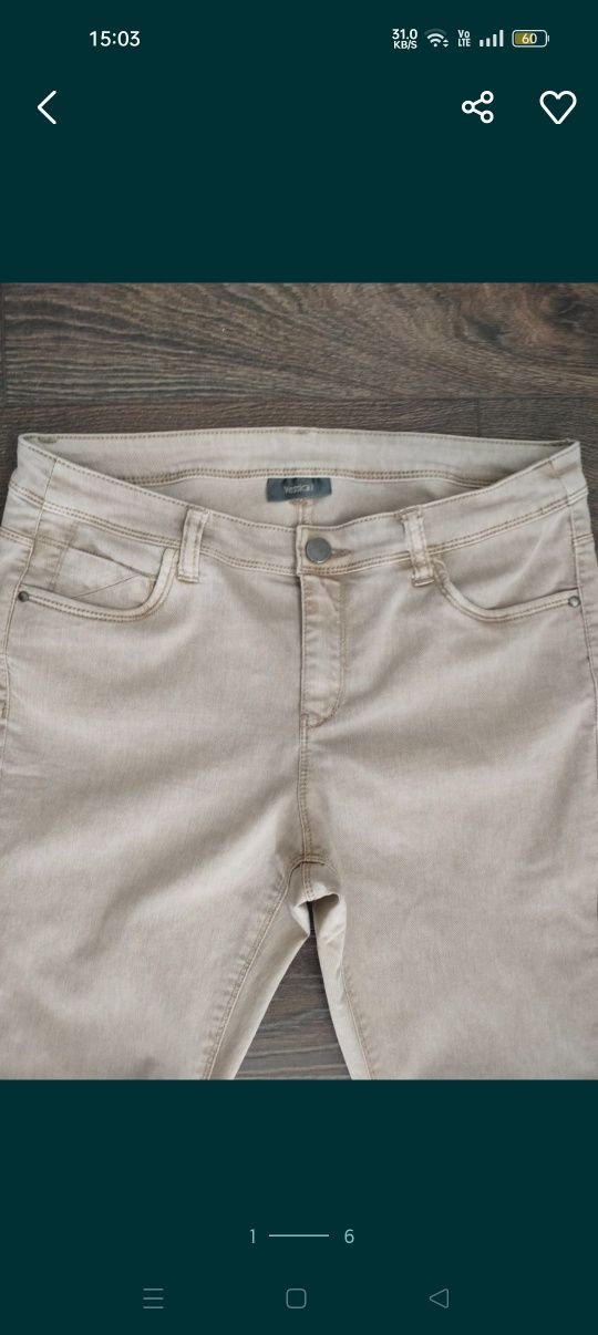 Damskie spodnie  jeans c&a 40